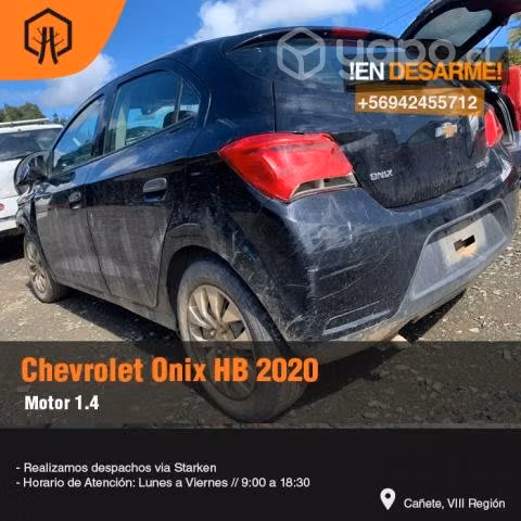 Cerradura Chevrolet onix 2020