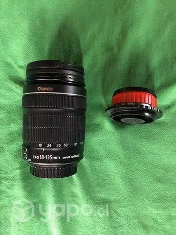 Cámara Canon 70D + lentes y accesorios
