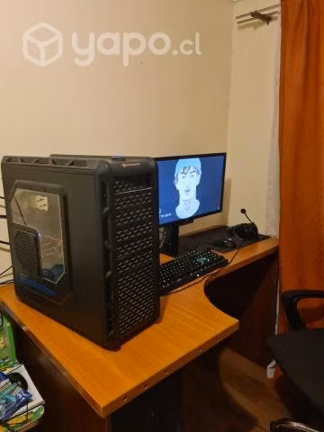 Pc gamer + teclado rgb mecanico + monitor 144 hz