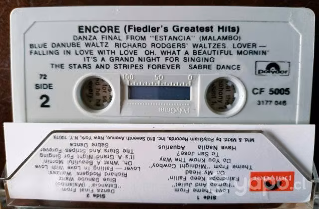 Cassette Importada de USA