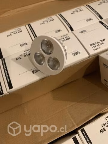 Ampolletas led 3 w. MR16