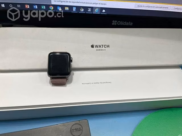 Apple Watch Series 3 (38mm, GPS) todo original