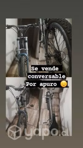 Bicleta conversable full apañadora