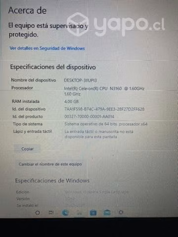 Laptop lenovo