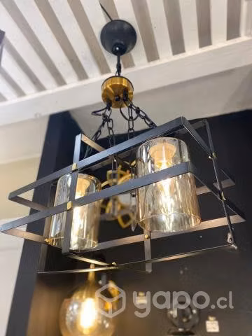 ámparas de vidrios