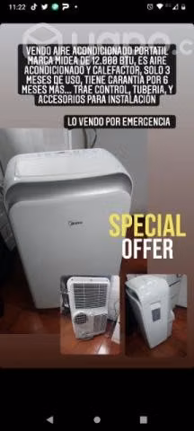 Aire Acondicionado Portátil