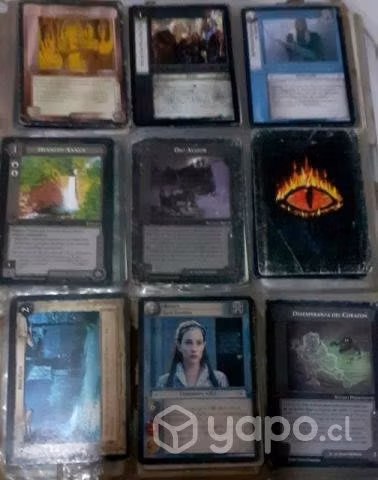 Coleccionistas cartas magic.
