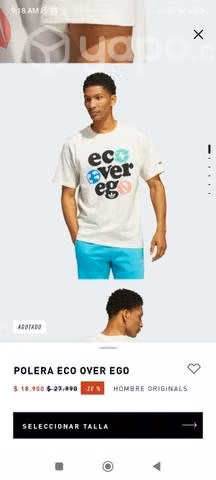 Ropa Adidas ori nueva
