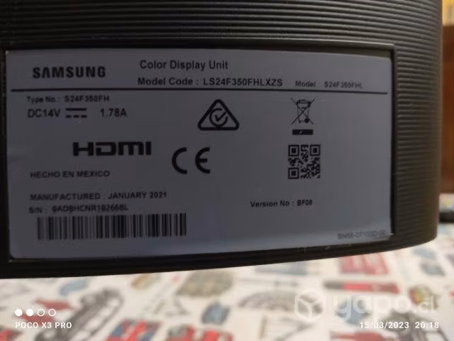 Monitor Samsung 24" - Imagen 2