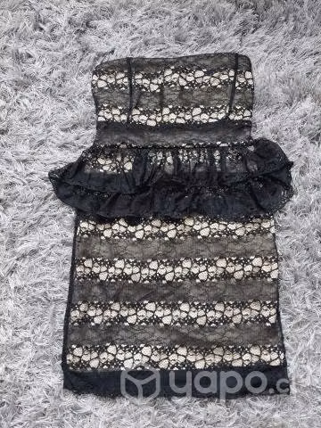 Vestido de fiesta straples