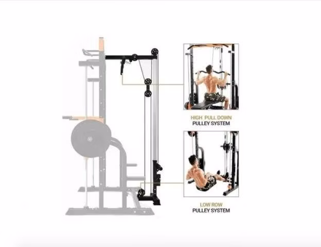 Jaula Multifuncional Soporte De Potencia , Barra Y