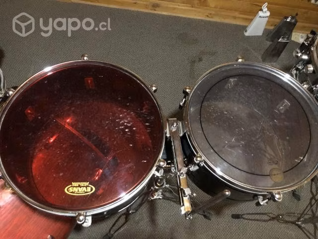 Timbales MEINL black nikel