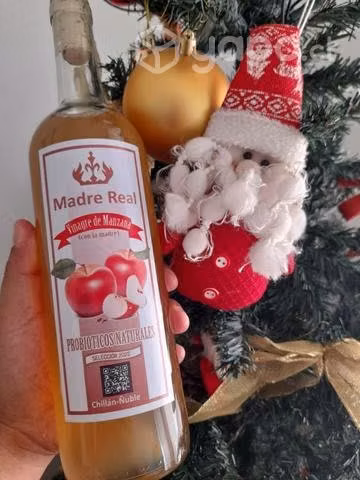 Vinagre de manzana con madre
