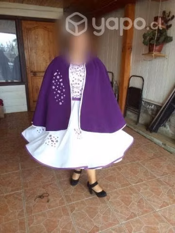 Conjunto vestido de cueca