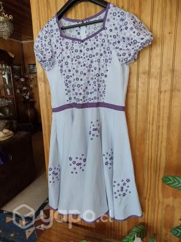 Conjunto vestido de cueca