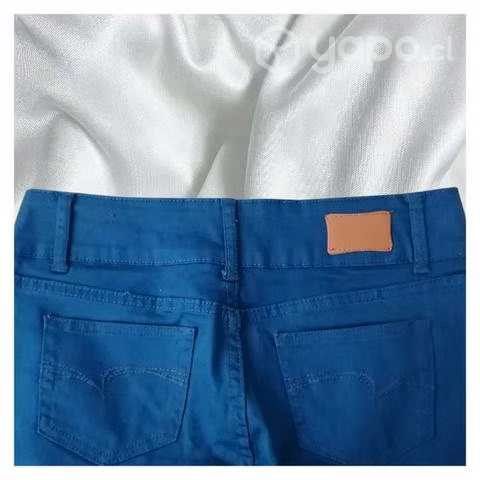 Pantalon elasticado tiro alto - Imagen 4