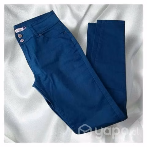 Pantalon elasticado tiro alto - Imagen 2