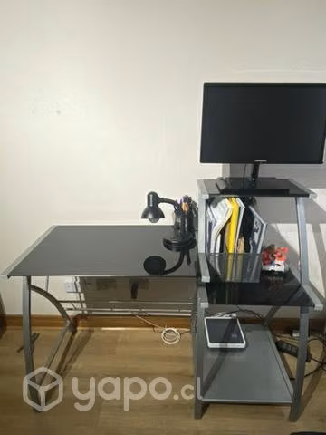 Escritorio Metálico Negro