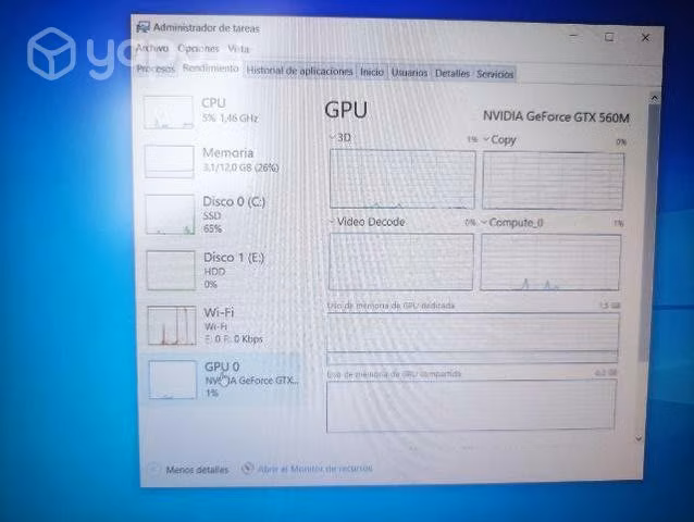 Notebook msi gt683