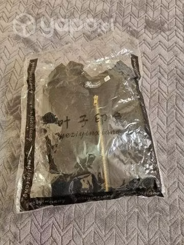 bomber talla M nuevo, tela con mickey