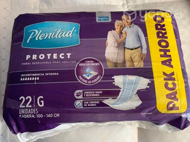 Pañales PLENITUD PROTECT talla G