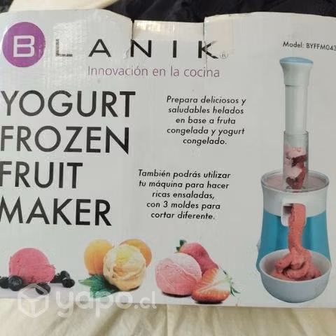 Maquina de helado de yogurt