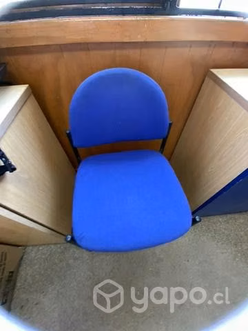 Sillas azules