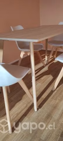 Comedor con poco uso y buen estado de madera prens - Imagen 2