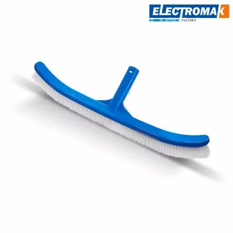 Cepillo curvo para piscinas 46cm vulcano