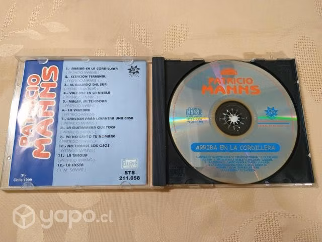 Mc127: cd patricio manns 1999