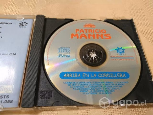 Mc127: cd patricio manns 1999