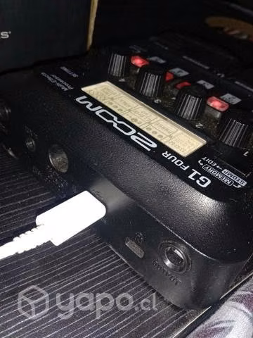 Pedalera multiefectos Zoom G1 para guitarra