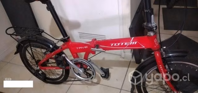 Bicicleta plegable tave totem