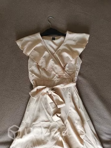 Vestido Beige Nuevo Talla S - Imagen 2