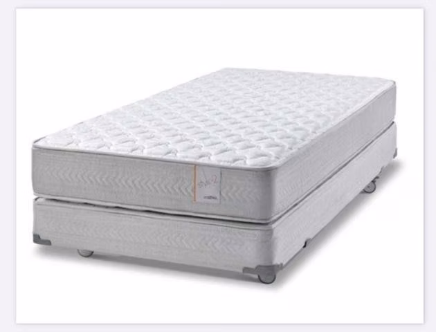 Cama Box spring 1 plaza Rosen
