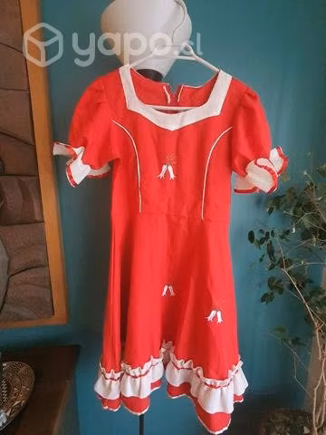 Vestido de cueca talla 12