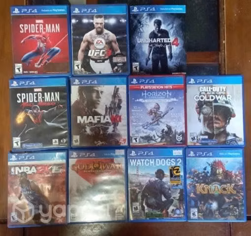 Juegos ps4