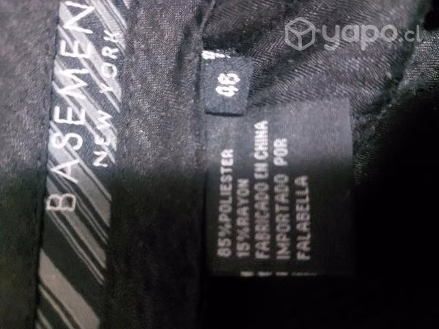traje basement poco uso