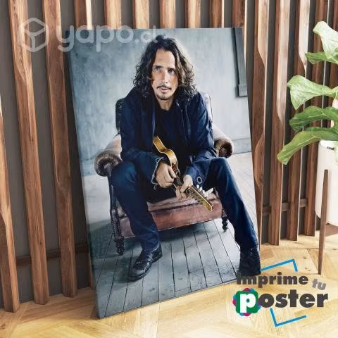 CUADRO CHRIS CORNELL 40x55 cm llegar y colgar
