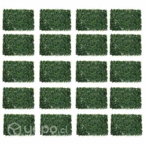 Pasto palmeta artificial trébol vertical de 60x40