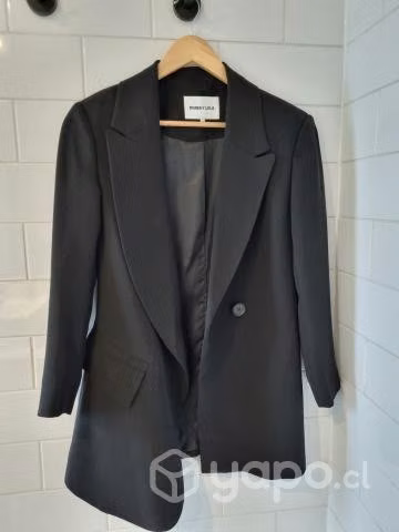 Blazer/chaqueta negro Bimba y Lola
