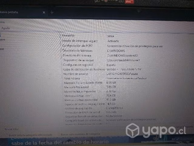 Laptop en perfectas condiciones