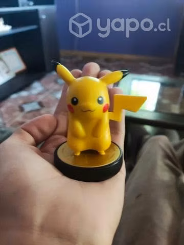 Amiibos ryu y pikachu