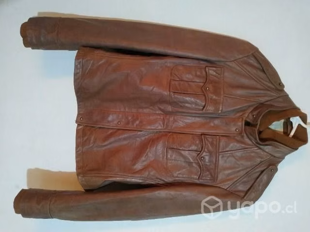 Chaqueta dama de cuero genuino