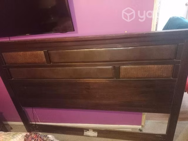 Respaldó cama king