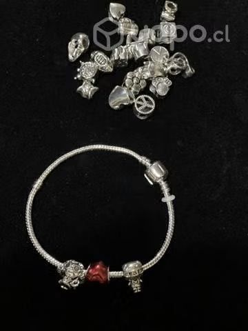 Pulsera tipo Pandora 925