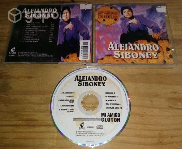 Alejandro Siboney - Mi Amigo Glotón "1995" 10 Canc