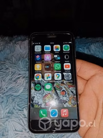 celular iPhone 6s con zulte al número que