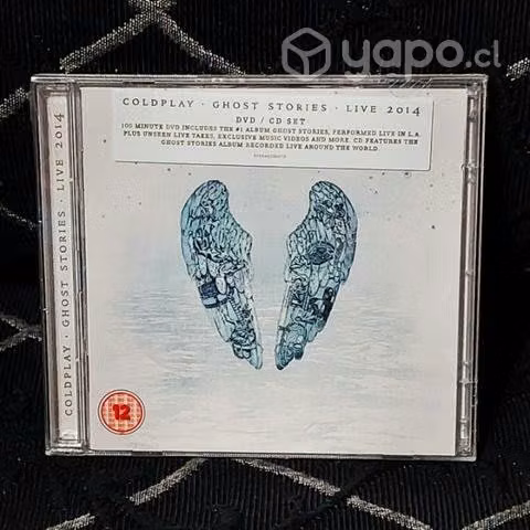 Cd+dvd coldplay / ghost stories live (2014) eur