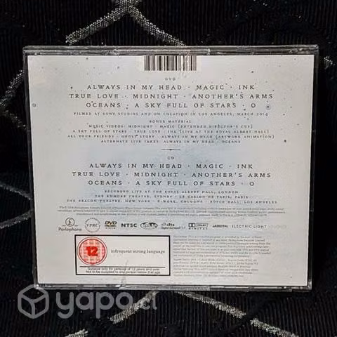 Cd+dvd coldplay / ghost stories live (2014) eur